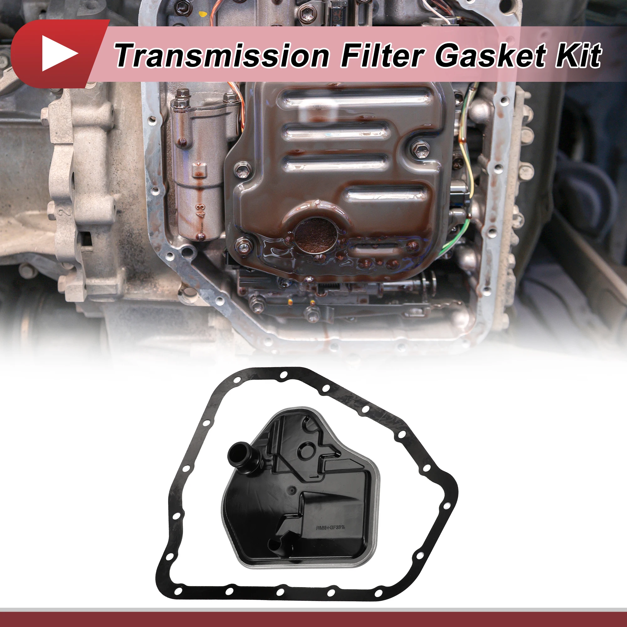 

UXCELL AF13/AW60-40LE Transmission Filter Kit No./ for CHEVROLET AVEO 2018-2023