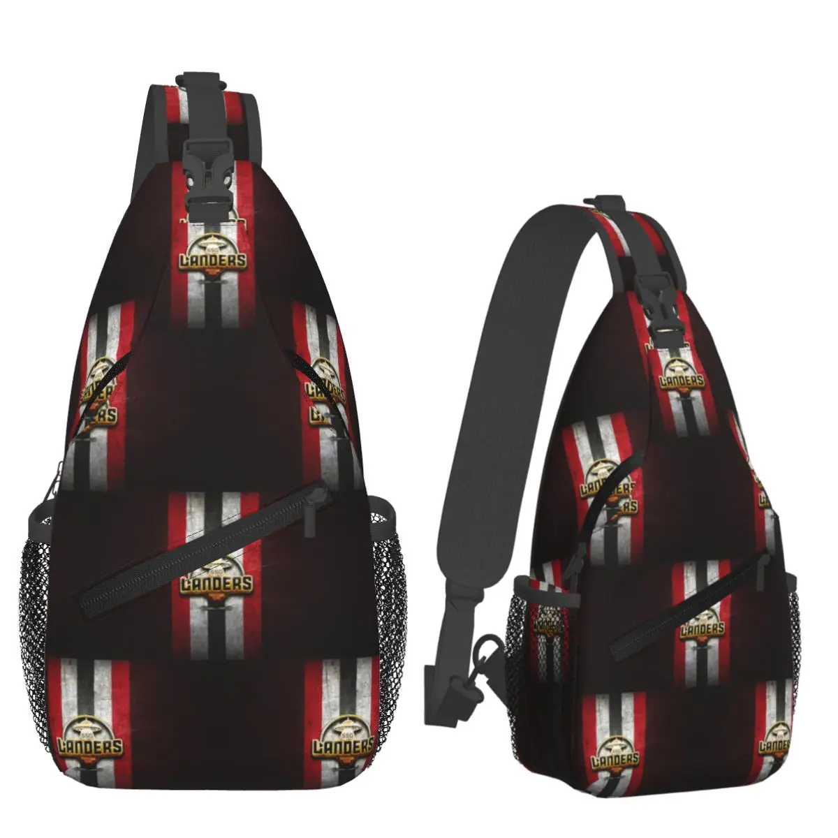 

SSG LANDERS Chest Bag Men Sling Crossbody Backpack Chest Bag Traveling Hiking Daypack Shoulder Bag