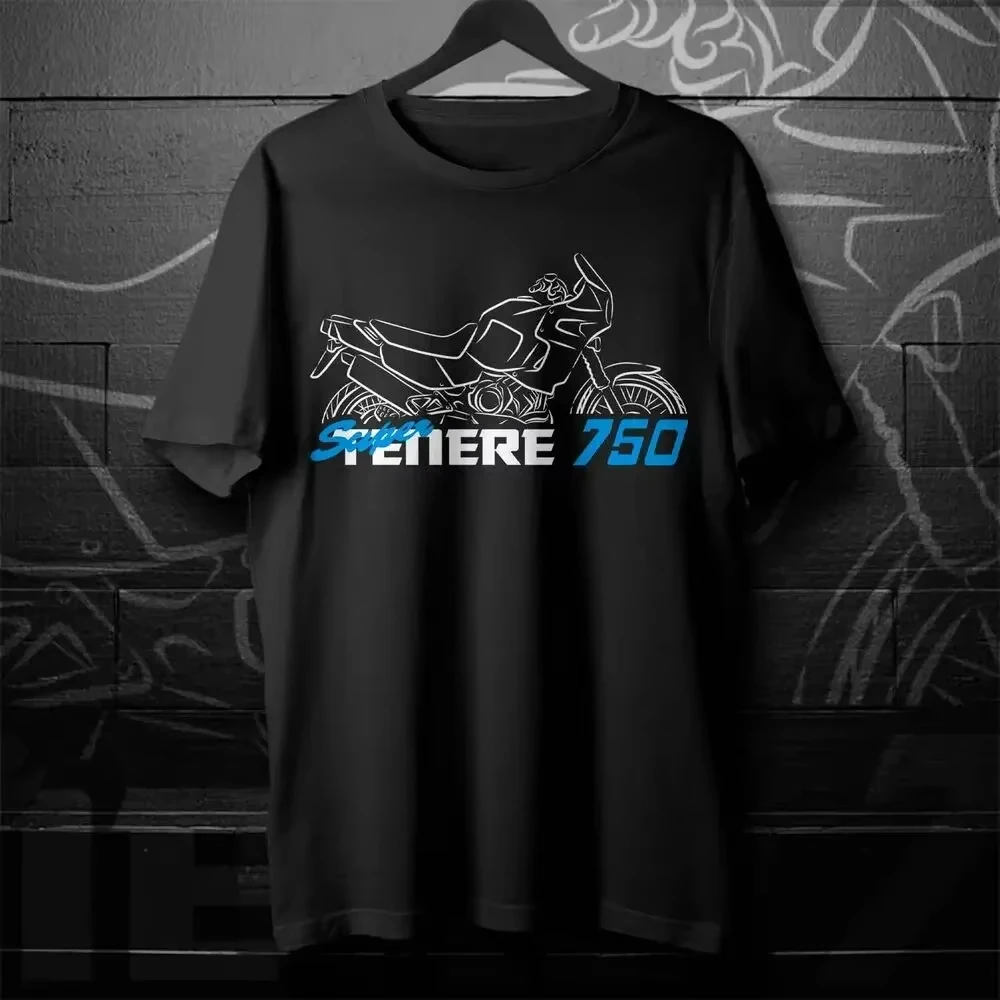 

Summer Cotton Crew Neck Short Sleeve High Street Men's and Women's XTZ 750T-Shirt Rider Lovers Motorcycle T-Shirt Large Size