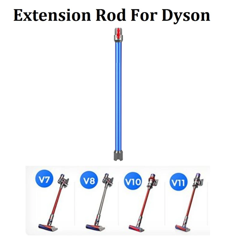 Promotion!Extension Rod For Dyson V7/V8/V10/V11 Metal Quick Release Straight Pipe Bar Handheld Wand Tube Vacuum Cleaner Parts