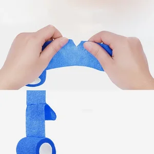 Selbstklebender elastischer Verband, 10 Rollen, Sportband, Sportschutz, Knie, Finger, Schulter, Tattoo-Accessoires 6 Hauptverkäufe wie Extensible Defense - №5