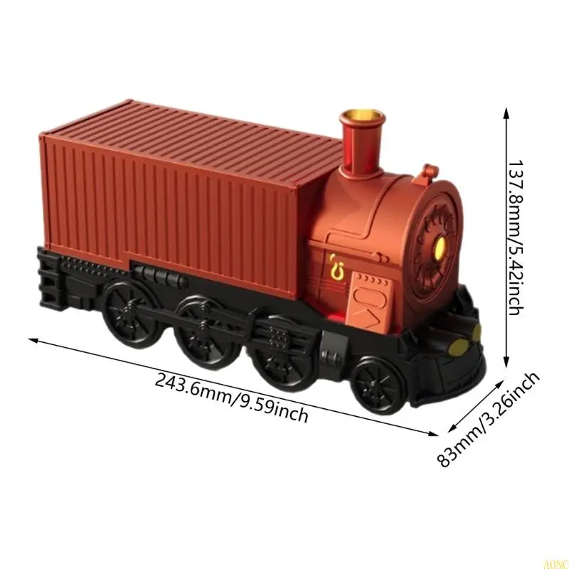 건기 편안함을위한 A0NC 다기관 테이블 가습기 창조적 인 기차 디자인