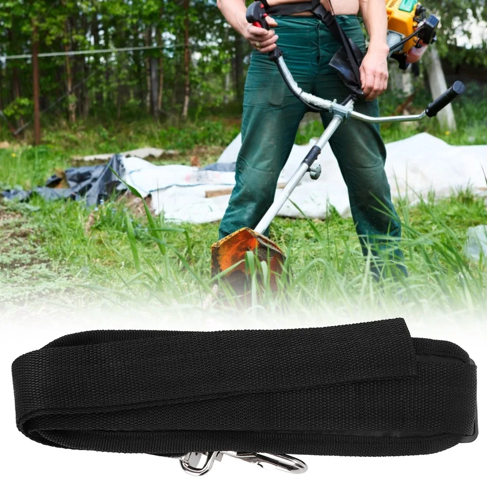 Nylon Single Strimmer Shoulder Harness Strap Quick Release For Brush Cutter Trimmer Pruner Harness Strap Single Shoulder Harness