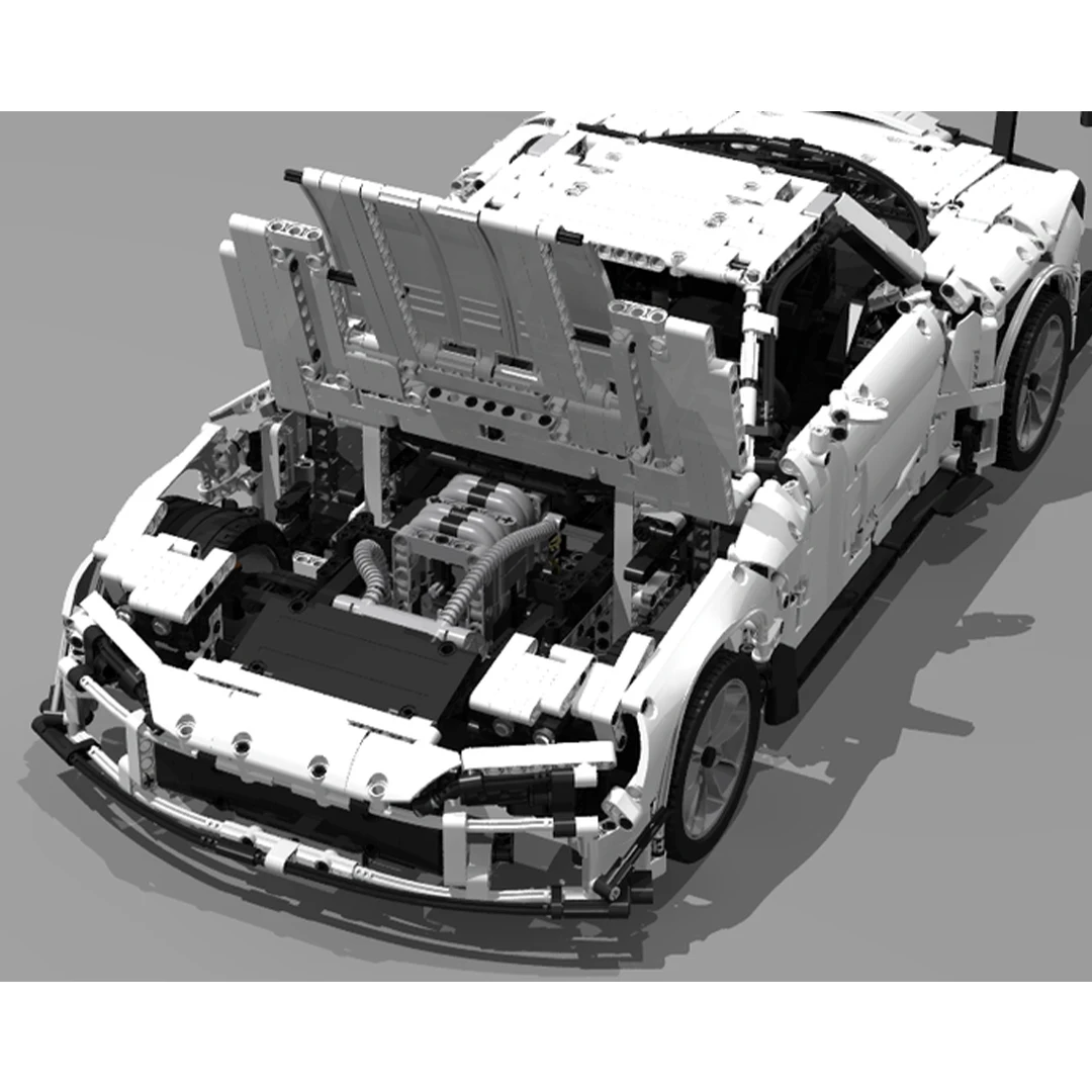 MOC-99242 blocchi di costruzione per auto blocco di disegno elettronico 1960 pezzi giocattoli ad alta tecnologia per bambini regali di compleanno per bambini