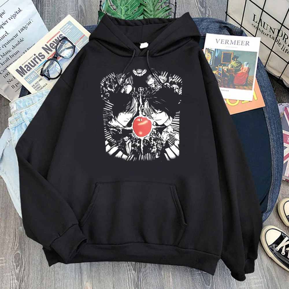 Death Note sweatshirt women top sweatshirts womens fashion long coat unisex winter warm
