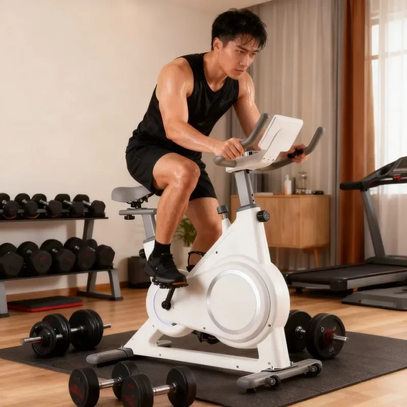 

Premium High End Indoor Spinning Bike, Full Function Stationary Cycling Machine For Professional Fitness Training
