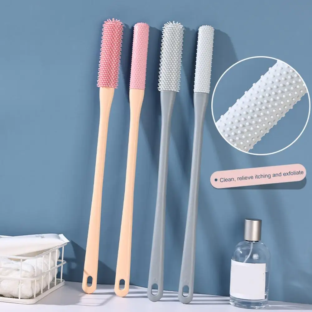 Brosse à récurer les pieds avec poils souples, dissolvant de callosités, manche long, extinction, anti-démangeaison, Parker, outils de soin des pieds