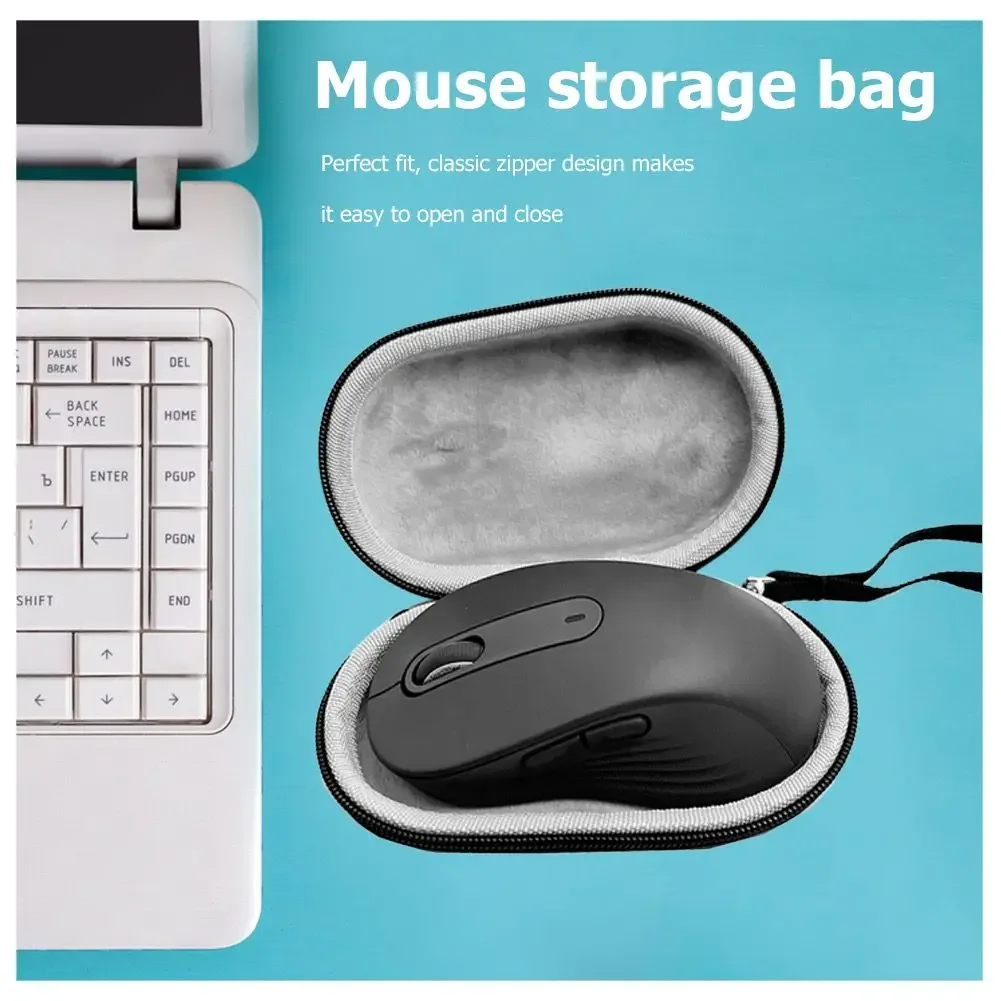 EVA Carrying Bag Waterproof Protection Box For Logitech MX M650L - Shockproof Cover Mouse Storage Case & Portable Carrying Pouch