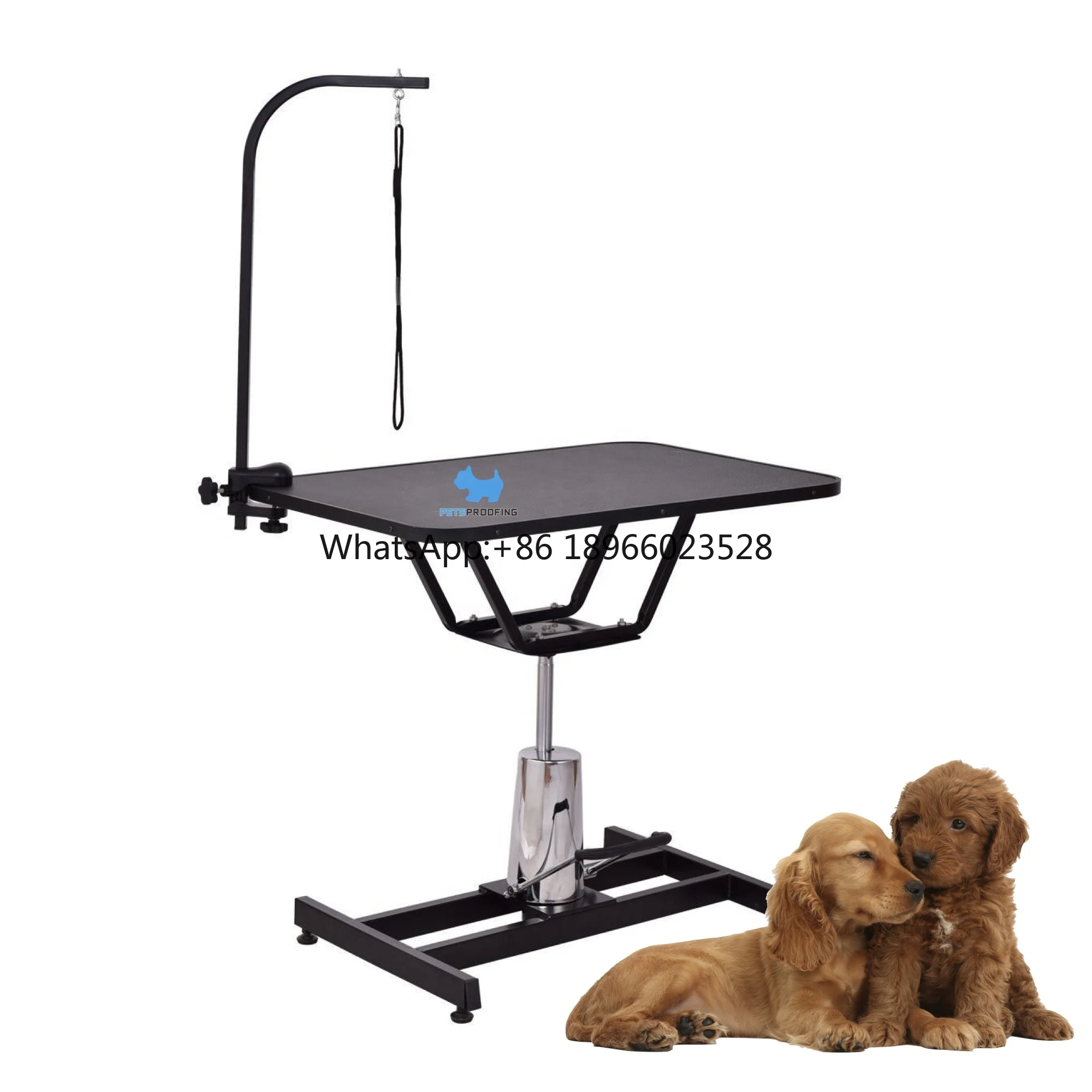 Hydraulic Collapsible Stainless steel Height Adjustable Lifting Dog Cat Pet Grooming Table for pet salon