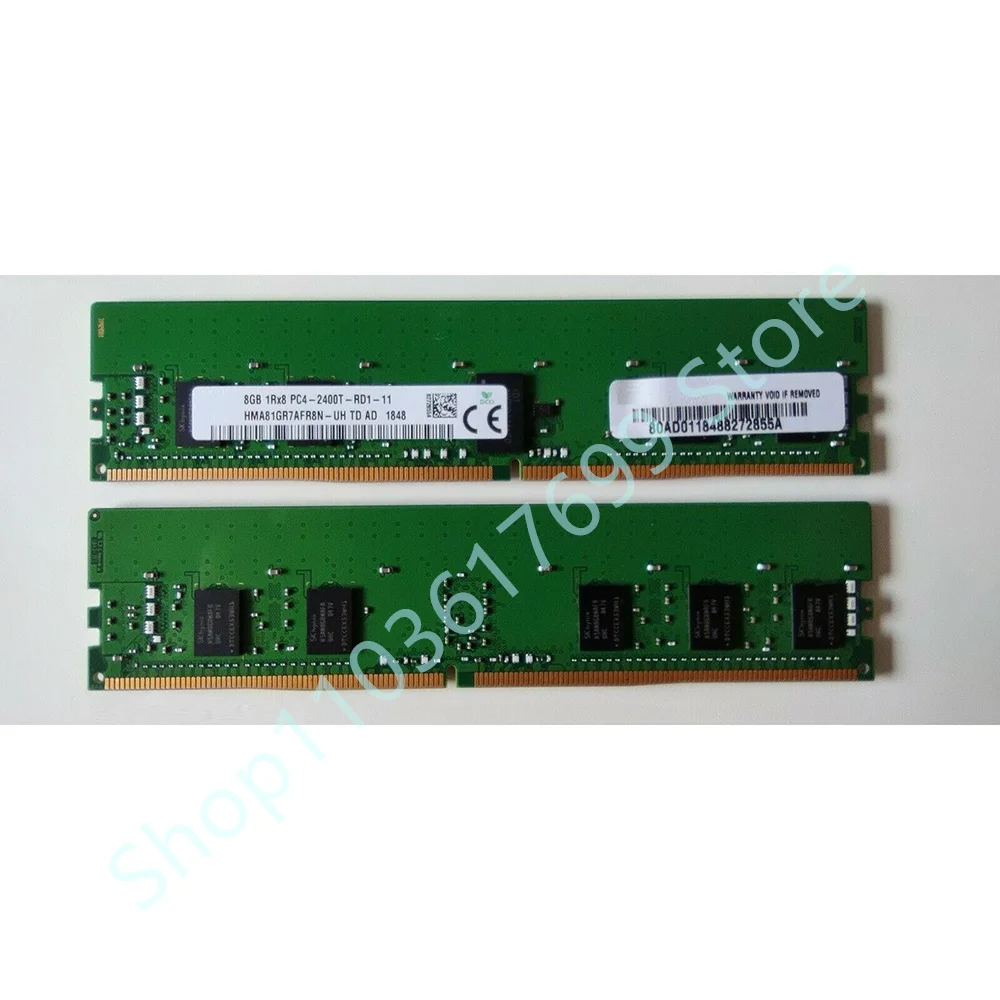 1 PCS Server Memory For SK Hynix RAM 8GB 1RX8 PC4-2400T-RD1-11 HMA81GR7AFR8N-UH