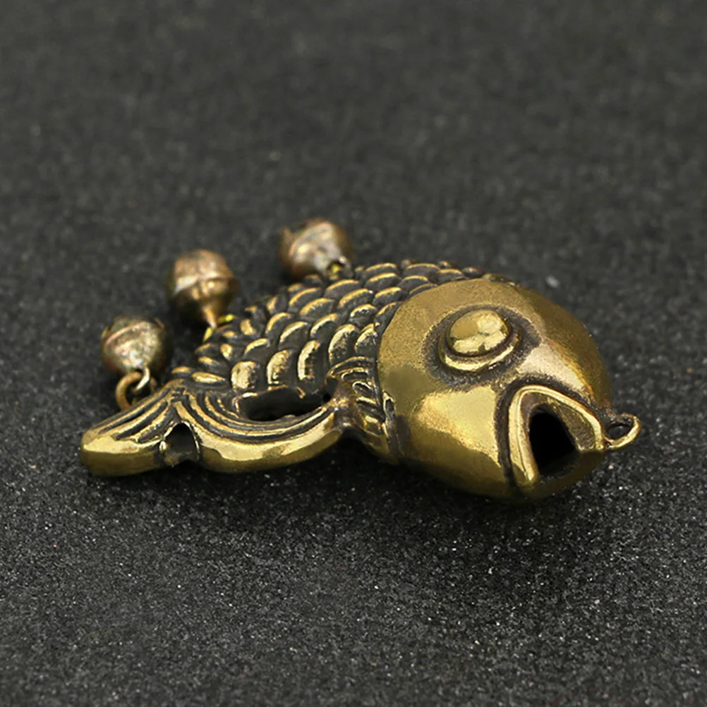 

Copper Fish Pendant Key Chain Bag Charm Creative Brass Keyring nament Exquisite Decorative Gift Idea Fine Workmanship Beautiful