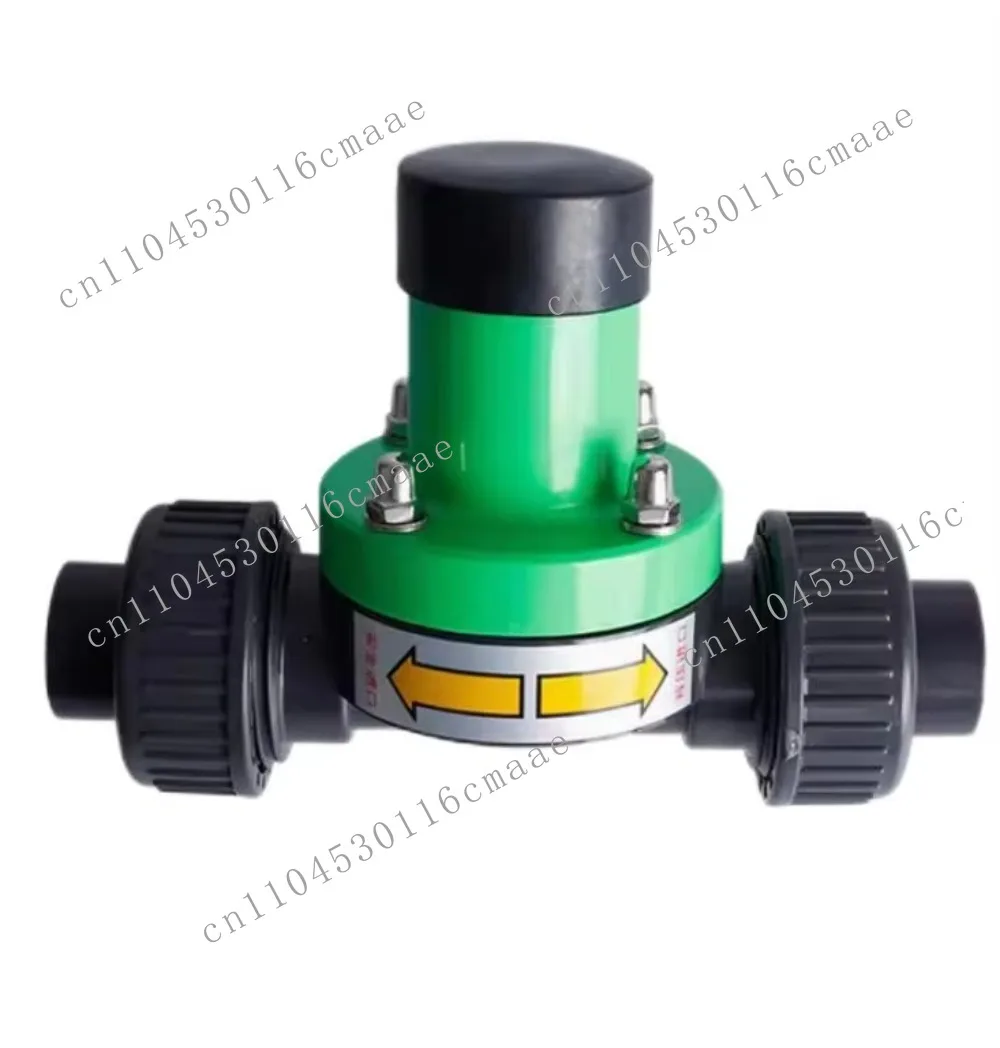 UPVC/PVC Back Pressure Valve DN/15/25/32/40 Pressure Reducing Valve Acid and Alkali Resistant Dosing Device