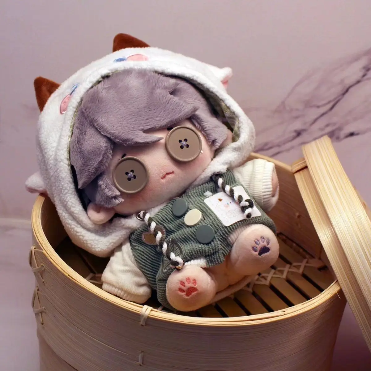 دمية كرتونية تنكرية ناعمة ، بضائع هوية اللعبة ، Aesop Carl ، تغيير الملابس ، هدايا الكريسماس ، وسادة 20