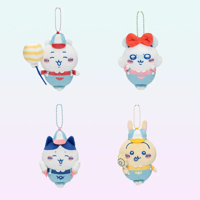 

Серия парков развлечений Chiikawa, подвесные подвески, мягкие игрушки, куклы, сумки, вешалки, брелки, мягкие игрушки на складе, милый подарок накано