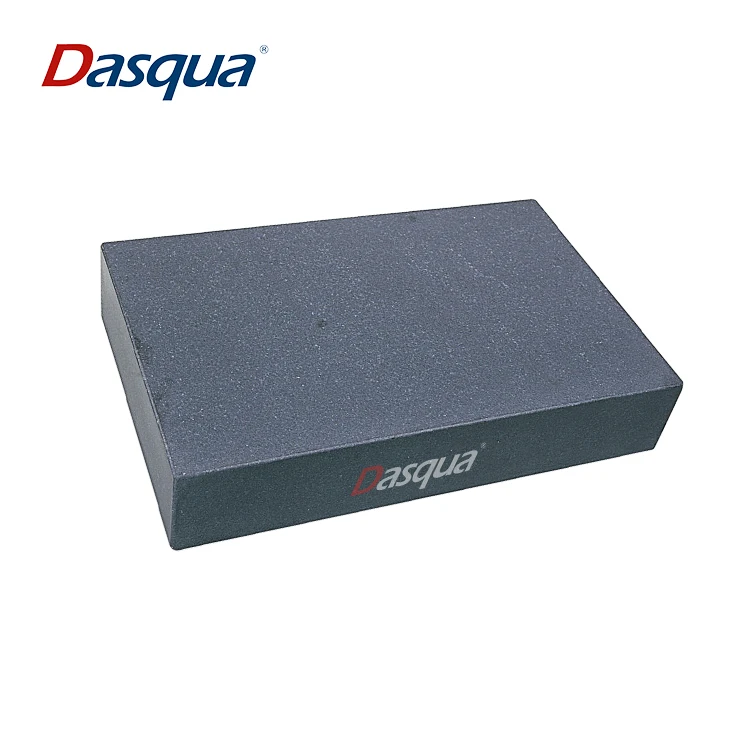 Dasqua High Quality 300*200*60mm Black Grade 00 Precision Granite Surface Plate for L  Inspection Room