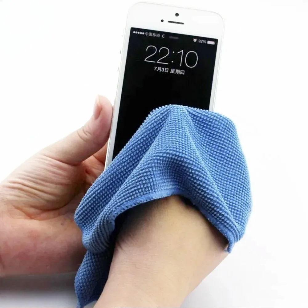 Microfiber Cleaning Cloths, Lint-Free, Streak-Free, for Sunglasses, Camera Lens, LCD, Cellphone, TV, Laptop, iPhone, iPad