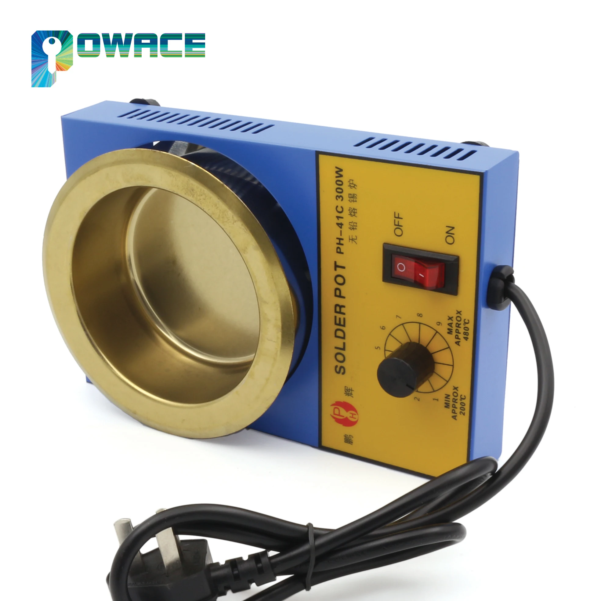 RATTMMOTOR 150W / 300W 220V Lead Free Adjustable Temperature Solder Pot Furnace Desoldering Tool