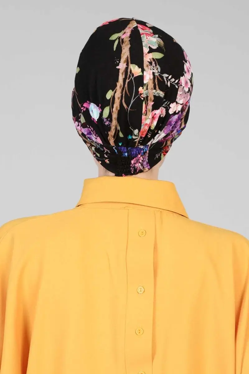 Gekämmte kappe wald muster