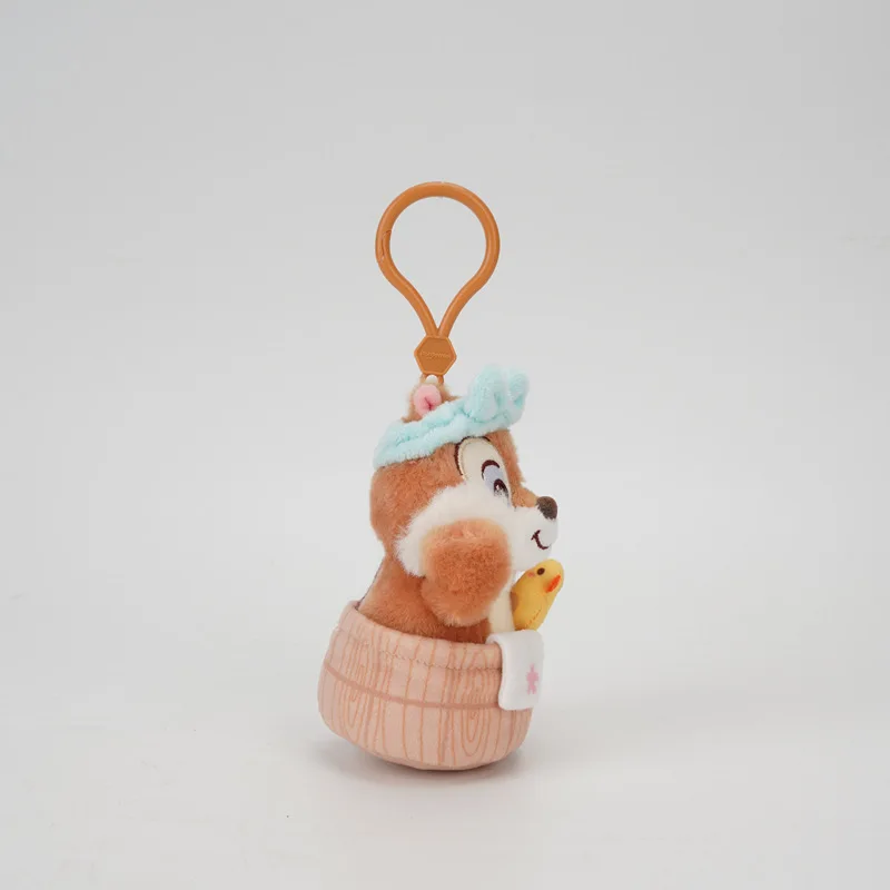Ciondolo originale Disney Chichititi Doll Portachiavi in peluche Kawaii Ciondolo zaino Miglior regalo di compleanno Regalo di Natale per gli amici