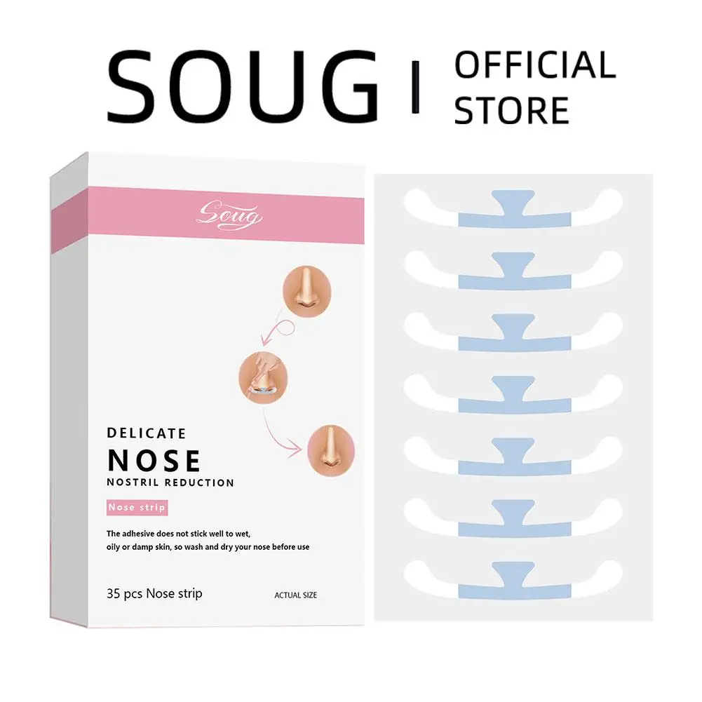 Cosplay Speciale Naso Strisce Termoretraibili Ridurre Naso Ali Naso Stretto Piccolo Naso di Bellezza Adesivi Restringente Ala Invisibile Sottile N B7U5