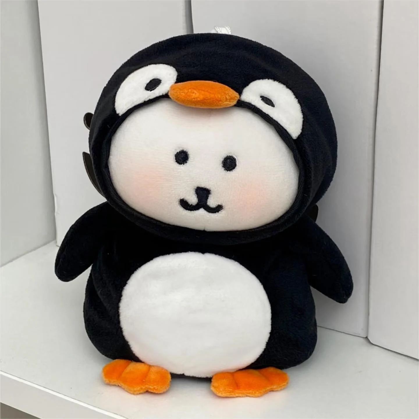 

10-13cm Kawaii Mini Idol Doll Clothes Accessories Cute Cartoon Fluffy Penguin Coat Plush Doll Accessories Toys for Girls Gifts