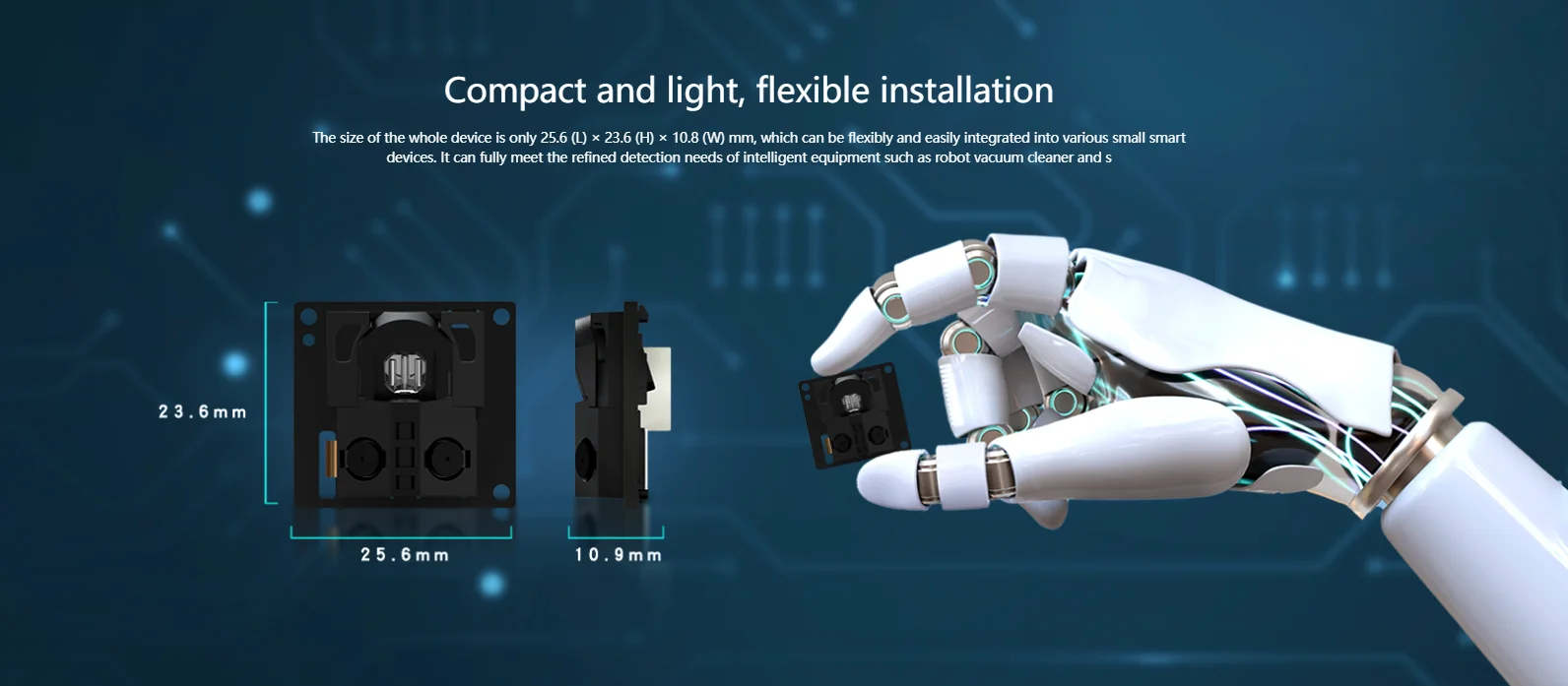 Imagem -05 - Módulo Sensor Faixa Lidar Laser Linha de Estado Sólido Gs2 Sweeper Evitar Obstáculos