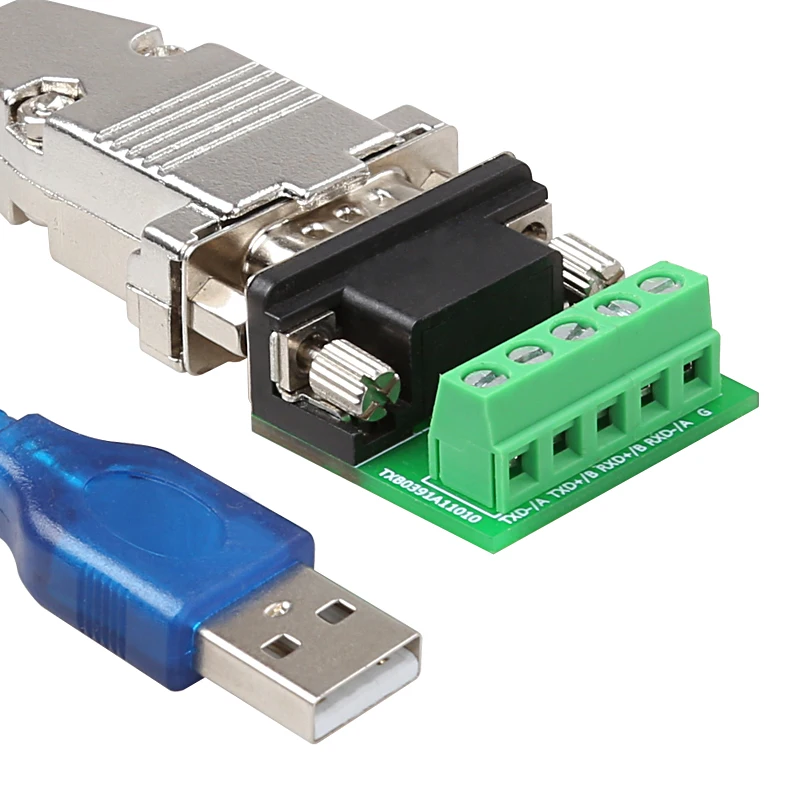 15 STKS Diewu RS232 Naar RS485 DB9 Mannelijke Converter USD3.0 Naar RS232 Kabel