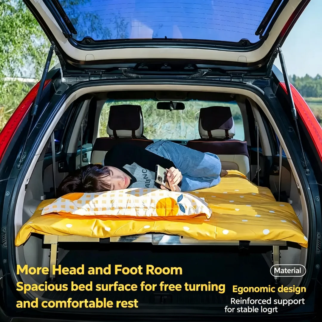 Vehicle‑Mounted Telescopic Pull‑Out Camping Bed Multifunctional Folding Car Bed for Self‑Driving Travel Camper Interior Modifica