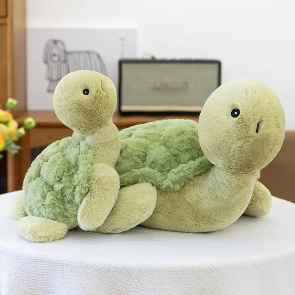 

Marine Animal Green Tortoise Plush Toy Stuffed Collection Sea Turtle Stuffed Doll Fluffy Soft Animal Sea Turtle Pillow Car Decor