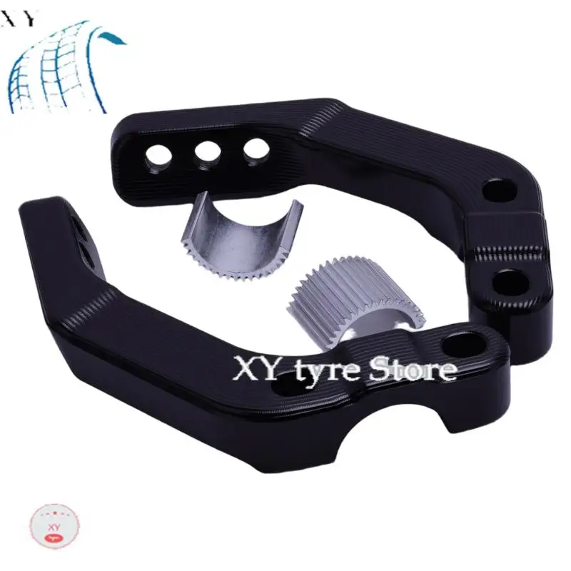 MOTORCYCLE HAND BRACKET 28MM BLACK HANDLEBAR CLAMP STABLE H-ANDGUARD MOUNT REPLACEMENT FOR K-T-M H-UAYANG DIRT BIKE