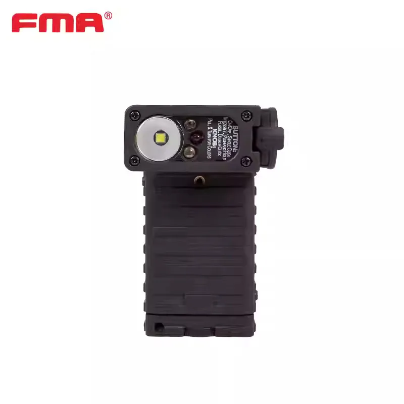 FMA outdoor multi-position adjustable flashlight, suitable for a variety of equipment three-color flashing lights