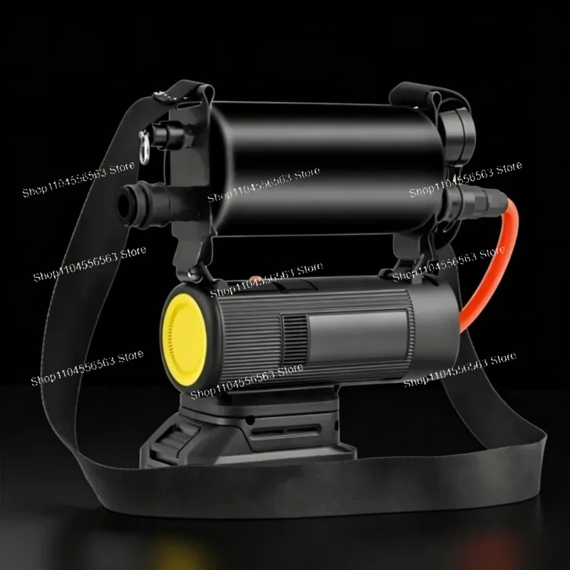 20V 200W Cordless Backpack Portable Air Compressor Inflator Pump Woodworking Tool
