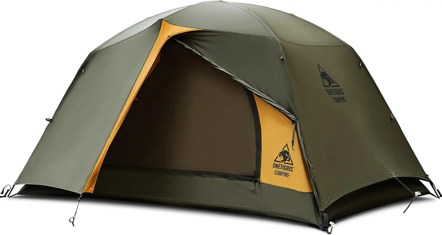 Backpacking Hiking Tent Waterproof Lightweight Easy Setup 3000mm Rating Outdoor Camping