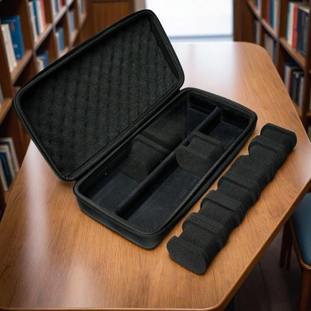 Hard Shell Watch Storage Box, Carry Case, Display Organizer, Watch Box Holder Display Cabinet, Ideal for Gifts,Travel Case