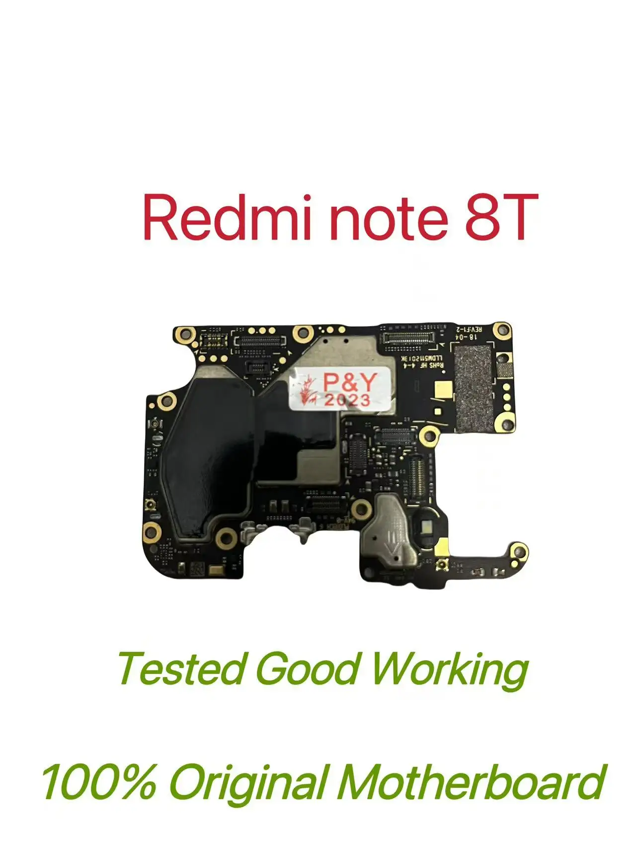 Global Version Original Unlocked Motherboard for Redmi note 8T Good Work Fully Tested Circuit Plate Main Logic Board for note 8T