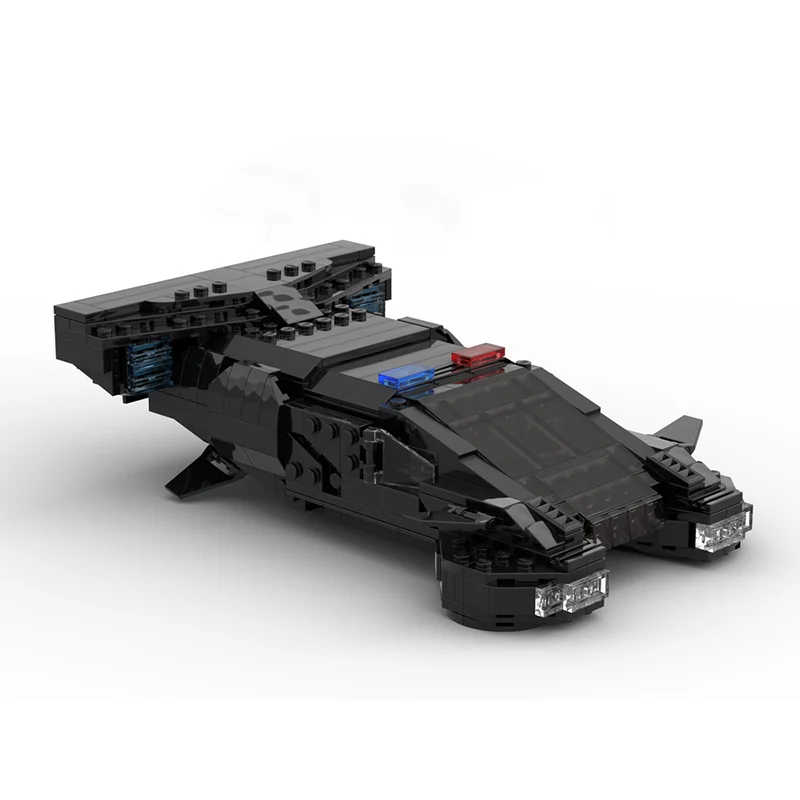 457pcs MOC Cyberpunk MAX TAC Police Vehicle Teaser Creator Expert Model Building Blocks Architecture Christmas Gift Toy Brick view 6