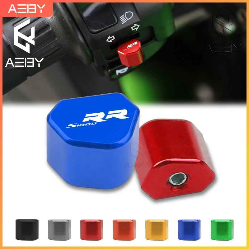 

CNC Locomotive Motorcycle Turn Signal Switch Button Replace Decorate For BMW S1000RR S1000 RR Steering Switch Accessories