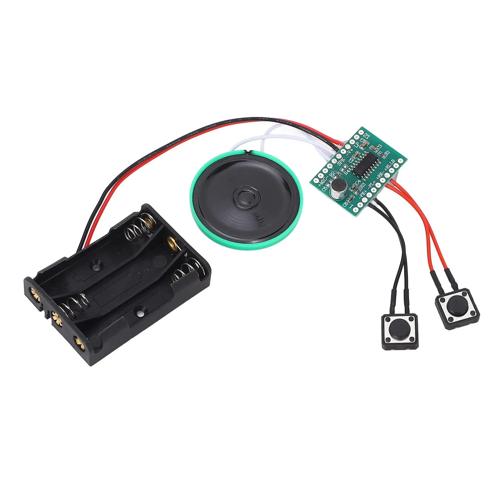 4-minute audio module, button-controlled DIY music and voice recording chip, DIY sound card, audio module