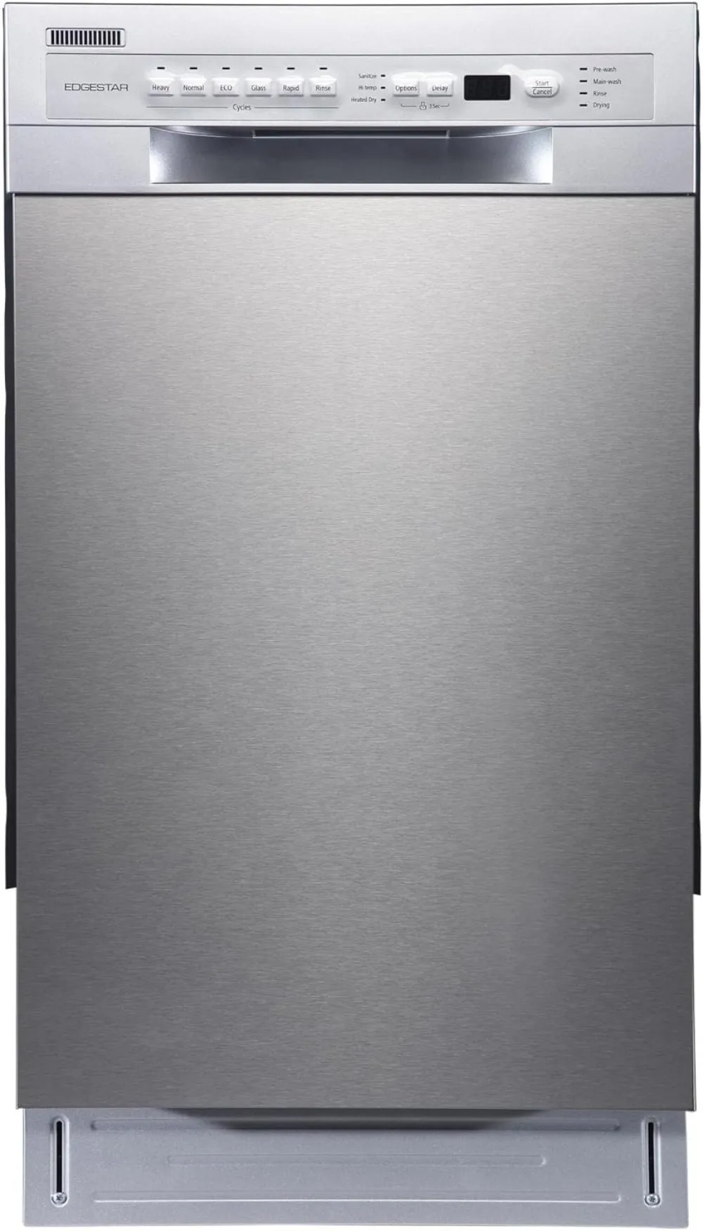 

EdgeStar BIDW1802SS 18 Inch Wide 8 Place Setting Built-In Dishwasher