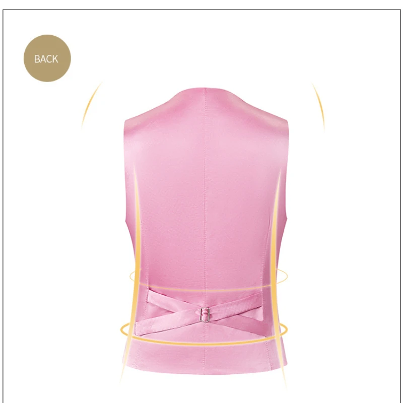 2024 otoño nuevo Color traje de lentejuelas Collar Rosa/Rosa-rojo/verde chalecos para hombres, presentador, cantante, vestido de coro de escenario,