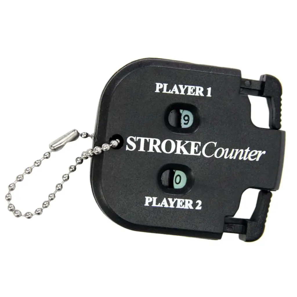 Golf Stroke Counter Digital Bumps Tracker Compact Plastic Score Counter Machine for Golfer Practice