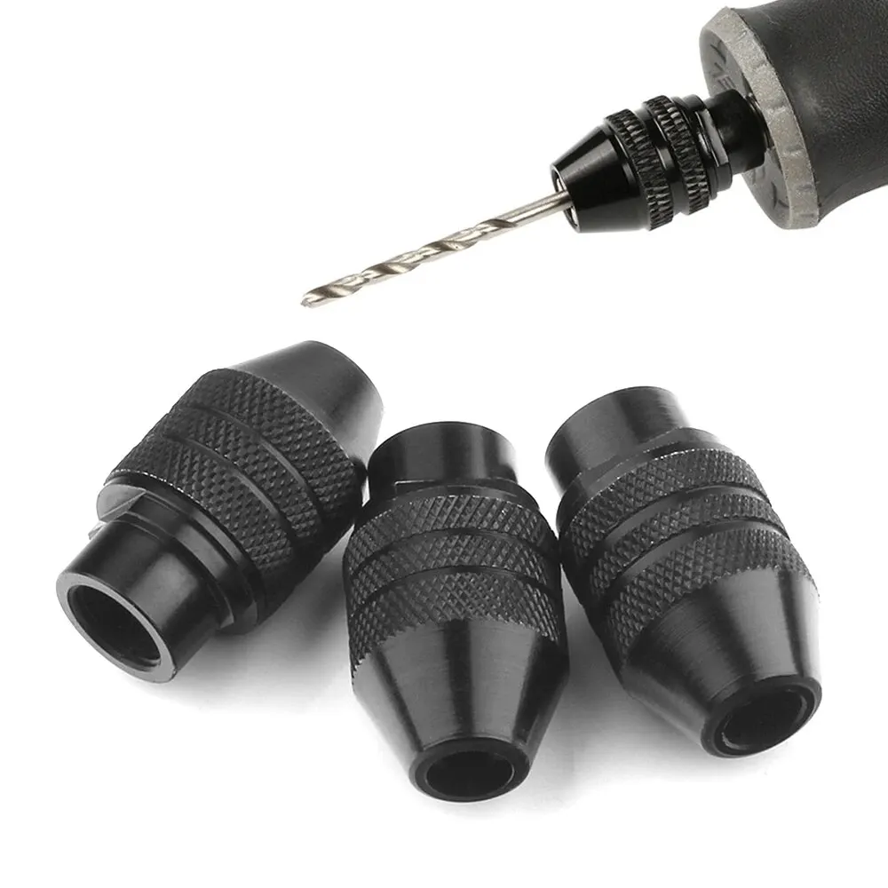 1szt 0.3-3.2mm Trójszczękowy uchwyt wiertarski do szlifowania elektrycznego Brytyjskie narzędzie do elektrycznego mocowania Zhuomei 9/32-40 Akcesoria