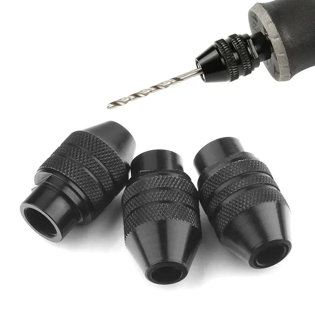 1szt 0.3-3.2mm Trójszczękowy uchwyt wiertarski do szlifowania elektrycznego Brytyjskie narzędzie do elektrycznego mocowania Zhuomei 9/32-40 Akcesoria