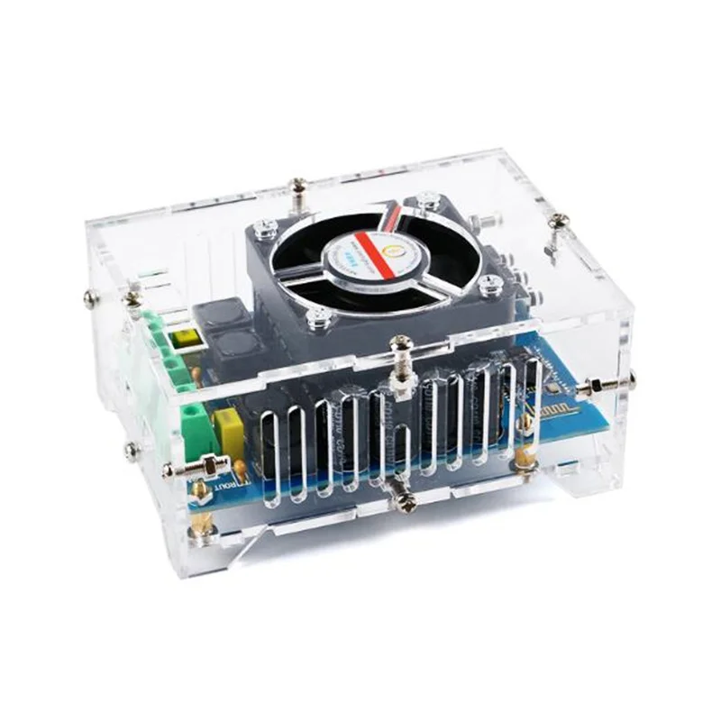 

TDA7498 Bluetooth Digital Board 2 * 100W High Power Audio Amplifier Module with Housing XH-A103