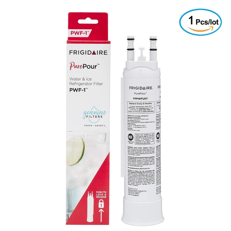 Filtro de água Frigidaire FPPWFU01 PurePour PWF-1 de substituição (1 pacote)