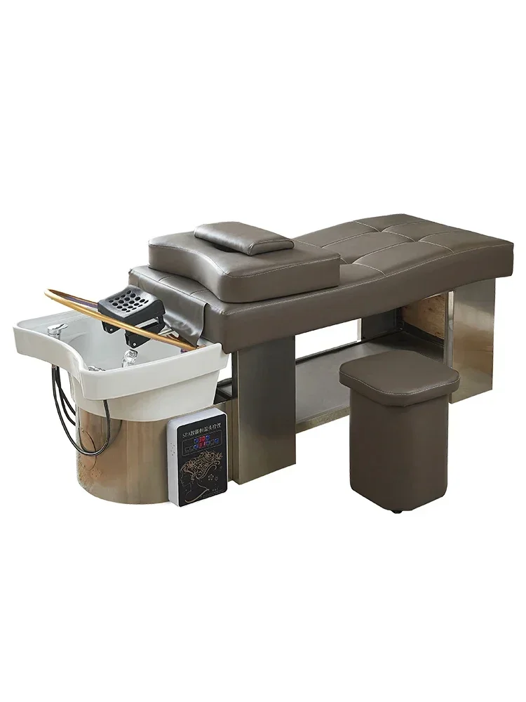 

Top - notch Shampoo bed, special full-lying hairdressing and beauty salon, fumigation head therapy bed, ear picking bed