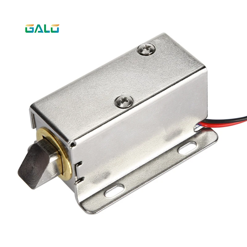 Small Electromagnetic Lock DC 12V Supermarket Intelligent Locker Electric Lock Mailbox Lock