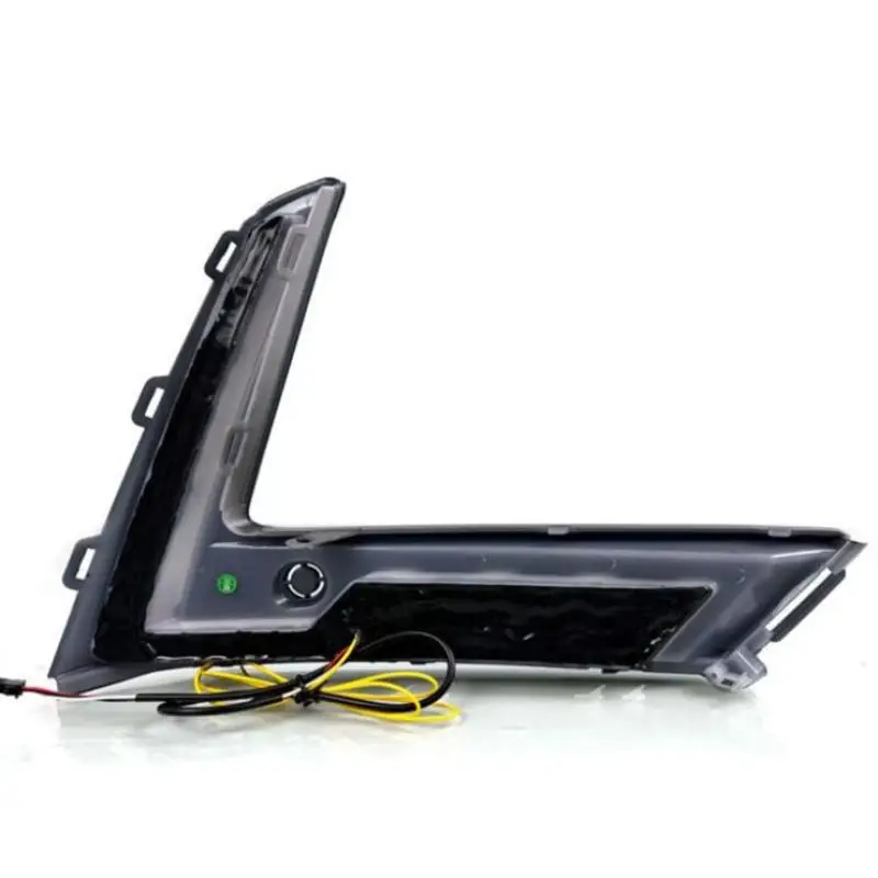 1 пара автомобильных светодиодных дневных ходовых огней для Honda CR-V/CRV 2023 2024, светодиодные DRL дневные ходовые огни, противотуманные фары, сигнальная лампа поворота