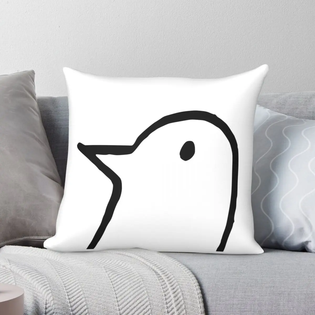 Oyasumi Punpun Pillowcase Polyester Linen Velvet Pattern Zip Decor Throw Pillow Case Car Cushion Cover Wholesale 18