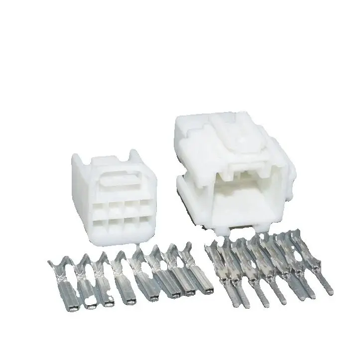 

Worldgolden 8-контактная автоматическая розетка для камеры заднего вида, блок предохранителей окружающего освещения, вилка питания для honda 7187-8847 7186-8847